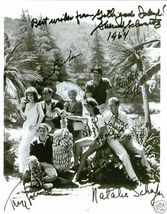Gilligans Island Full Cast Signed Autogram 8x10 Rp Photo By All 8 The Ss Minnow - £15.73 GBP