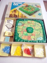 King Oil Board Game 1974 Milton Bradley Near Complete Become an Oil King - £31.44 GBP