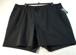 Ideology Board Short Womens Size 3X Black Nylon Slash Pockets Pull On Drawstring - £13.98 GBP