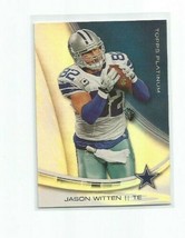 Jason Witten (Dallas Cowboys) 2013 Topps Platinum Card #57 - £2.38 GBP