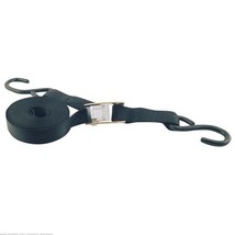 Erickson 1" x 15' Cam Strap Tie Down 750 lb Black 51200 - £18.84 GBP