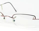 LASSALLE H019-8 BORDEAUX /CHARCOAL EYEGLASSES GLASSES 50-21-140mm Italy ... - $57.16