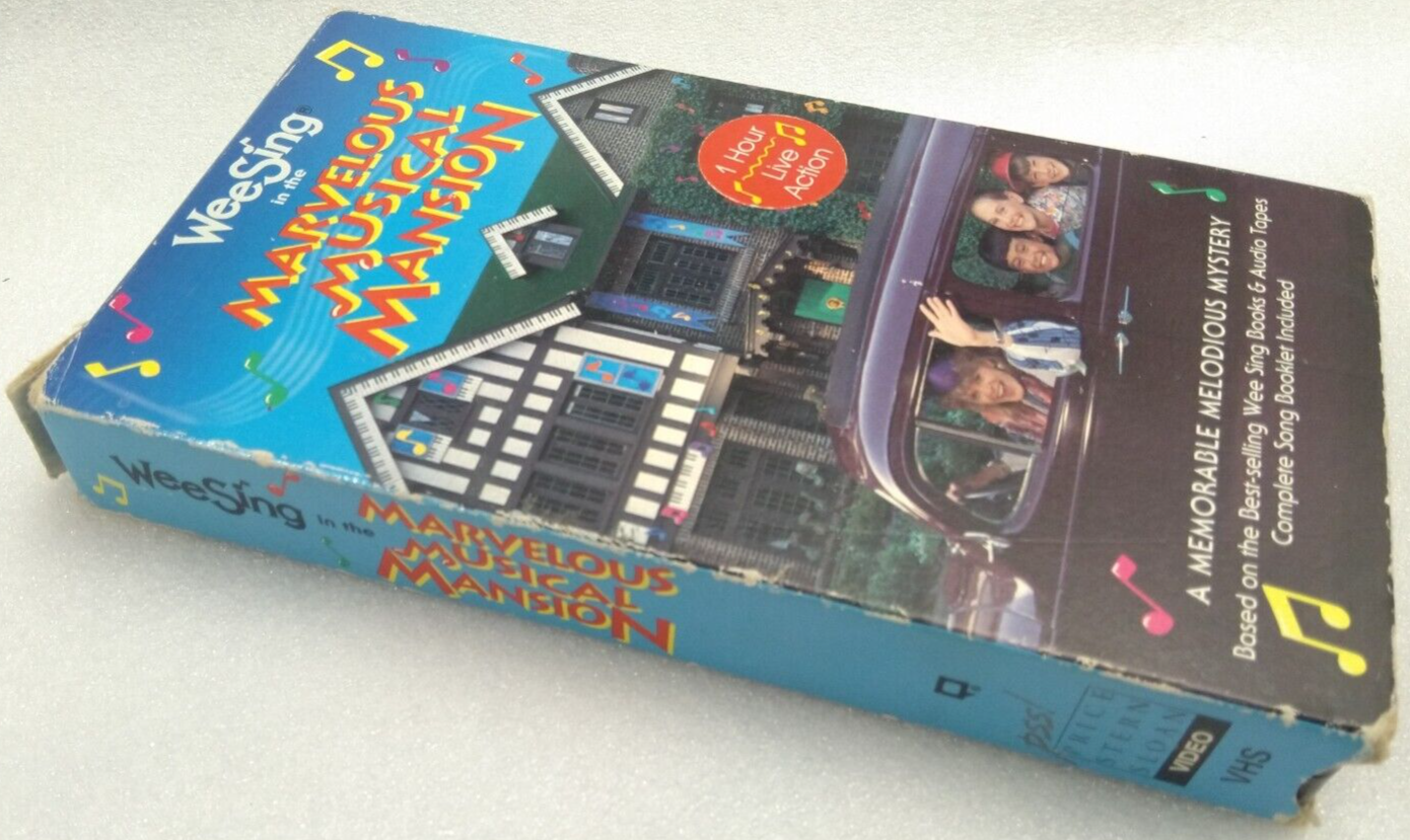 VHS Wee Sing Marvelous Musical Mansion Memorable Melodious Mystery (VHS ...