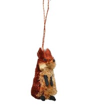 Fox Brushart Nature Hanging Ornament NWT Christmas Year Round - £9.93 GBP