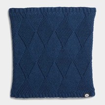 Adidas HC6187 Diamond Pattern Knit Neck Warmer Scarf Blue - $69.27