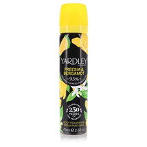 Yardley Freesia &amp; Bergamot Perfume By London Body Fragrance Spray 2.6 oz - £21.13 GBP