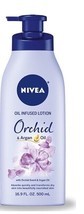 NIVEA Oil Infused Lotion, Orchid &amp; Argan Oil, 16.9 Fl. Oz. - $10.95