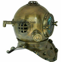 Vintage antique 18 Inch diving divers helmet deep sea anchor engineering - £144.03 GBP