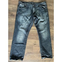 Pepe Jeans Baggy Loose Fit London Dark Wash Hip Hop Skater Mens 40 Vtg Y... - $734.30 MXN