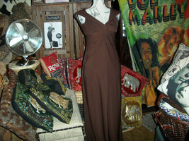 MELISSA MASSE Sassy Chocolate Dress Size S - $17.82