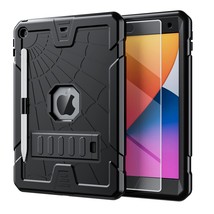 Ipad 9Th Generation Case For Kids With Glass Screen Protector 2021 | Ipad 10.2 C - £25.71 GBP