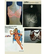 Vintage 1960 Aubade Sexy Sheer Nylon Bra new Rare size 80 made in France  - $1,583.06 MXN
