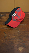 Walt Disney World Adult Hat Mickey Mouse Embroidered M Red Black Graphic... - $14.50