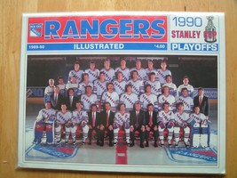 New York Rangers 1989-90 Illustrated Magazine MSG Program Stanley Cup Pl... - £9.78 GBP