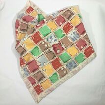 Watercolor Pastels Print Lined Throw 43.5 x 36 inches - $12.86