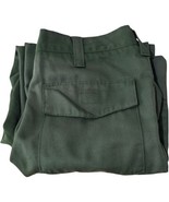 FSS Green Aramid Pants Fire Fighter 34x30 FR Wildland Forest Terry 1980s... - $1,407.02 MXN
