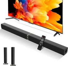 Tv Sound Bars With Arc/Optical/Aux Connections, Surround Sound Bars, Blu... - £60.99 GBP