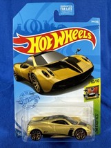 Gold Pagani Huayra Hot Wheels Exotics 10/10 #244/250 New - £4.63 GBP