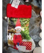 2019 Elf on the Shelf Red Christmas Holiday Stocking NEW - $24.95 CAD