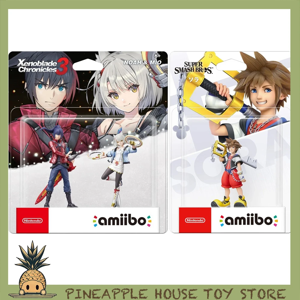 In-Stock Amiibo Xenoblade Chronicles 3 Anime Figurine Sora Noah And Mio 2-Pack - £40.87 GBP+