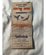 1945 Kennedy Bros Arm Hunting Guide Minnesota Pheasant deer Quail PArtri... - €26,04 EUR