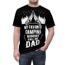 Unisex My Favorite Camping Buddies Call Me Dad T-Shirt Tent Graphic - £31.64 GBP+