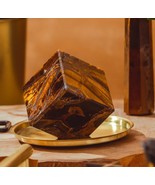Tiger&#39;s Eye Cube Crystal Stone for Reiki Healing Universal Metaphisical ... - $34.28 CAD
