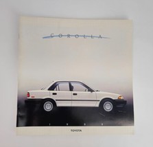 1988 Toyota Corolla Sedan Car Sale Brochure Catalog - $14.20