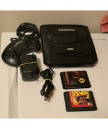 Original Sega Genesis Model 2 MK-1631 Console Bundle Tested &amp; Works * READ - $113.16 CAD
