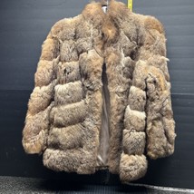 Vintage Real Pollack Fur coat Unsure What Type Of Fur See Description - £78.56 GBP