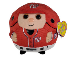 Washington Nationals MLB TY Beanie Ballz Plush Toy 13&quot; Large Plush - £21.96 GBP