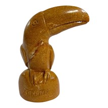 Hand Carved Tropical Panama Toucan Figure Souvenir Paperweight Stone Sculpture 6 - £18.02 GBP