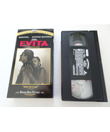 Evita with Madonna &amp; Antonio Banderas VHS Tape 1997 (Widescreen) - £5.50 GBP