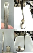Candle Holder Silver Plated Spoon ONEIDA - $4.00