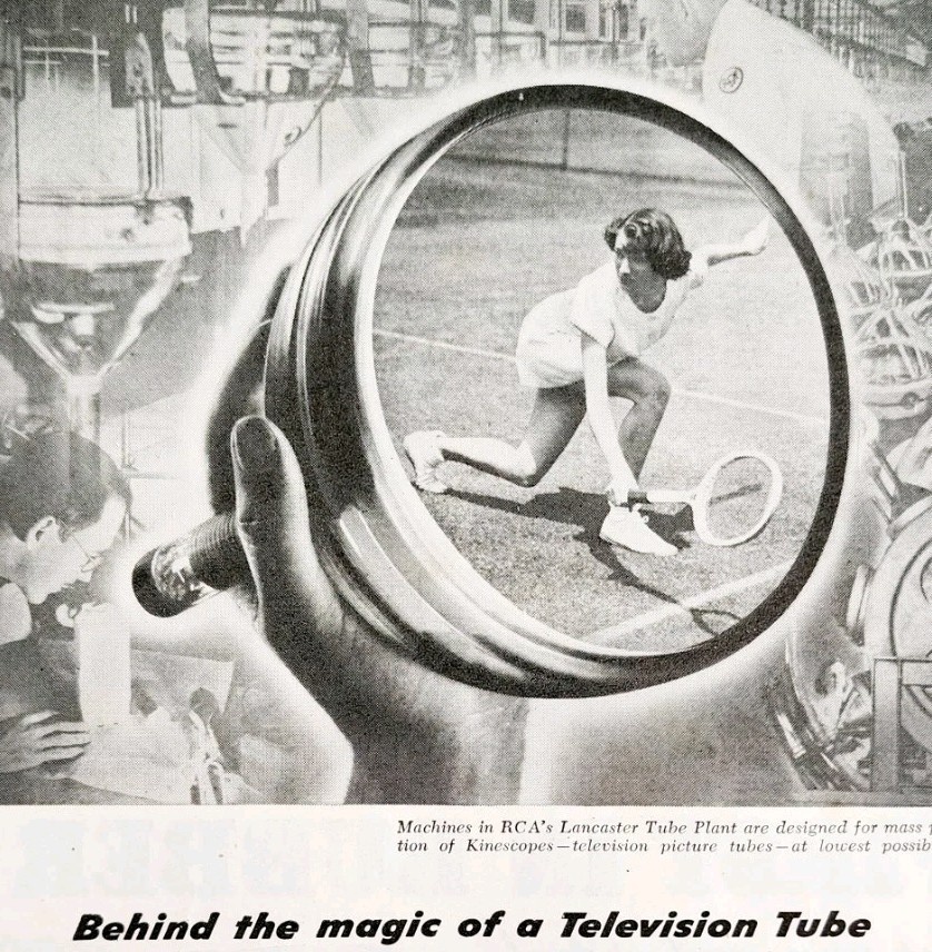 1948 RCA Television Tubes Advertisement Vintage Electronics TV Radio Cor... - $19.99