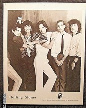 Mick Jagger &amp; Rolling Stones: ( Rare Vintage Original Photo) Classic Group - £98.06 GBP