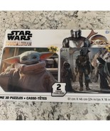 Star Wars The Mandalorian &amp; The Child Prime 3D Puzzles 2 Pack 500 PC - $12.51 CAD