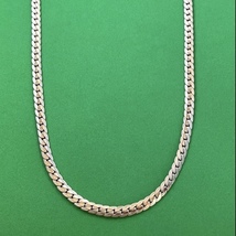 Titanium Steel Link Chain Necklace for Men Women,Punk Hip Hop Unisex Necklace - £10.41 GBP