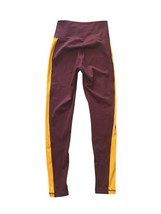 Adidas Sun Devils Arizona State Leggings Size Small Maroon Gold ASU NCAA Women image 3