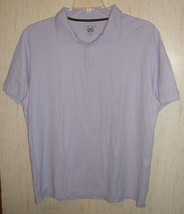 Excellent Mens Club Room S/S Lilac Pima Cotton Polo Shirt Size L - £14.90 GBP