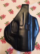 Fits Walther PPQ Handmade Leather Belt Holster With Thumb Break. image 4