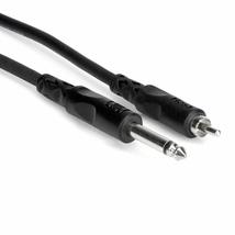 Hosa CPR-105 1/4&quot; TS to RCA Unbalanced Interconnect Cable, 5 Feet - £7.23 GBP+