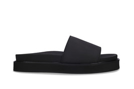 Veganen schwarzen flachen Sandalen Badelatschen Pantoletten Hausschuhen ... - $129.16