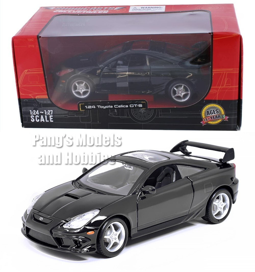 2004 Toyota Celica GT-S 1/24 Scale Diecast Model by Showcasts - BLACK w/... - $34.64