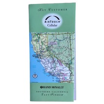 Rand McNally Southern California EasyFinder Map Airtouch Cellular Key Customer - $23.17