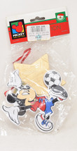 Disney Micky Unlimited Soccer Micky Mouse Christmas Ornament - £11.63 GBP