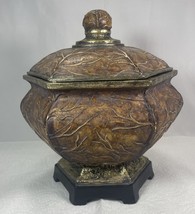 Vase Decorative Accent piece Earth Tones 10 1/2” High X 9 1/2” Wide - $238.85 MXN
