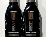 2 Bottles Boost It Men Coffee Berry Ginseng Intensive Scalp Tonic Thicke... - £23.58 GBP