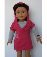 American Girl Doll Star Hoodie Mock Sleeves EUC - £7.78 GBP