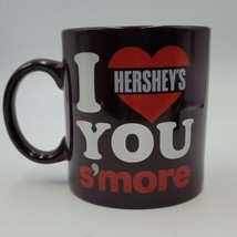 Hershey&#39;s Chocolate &quot;I Love You S&#39;more&quot; Large 18OZ Coffee Mug - £6.43 GBP